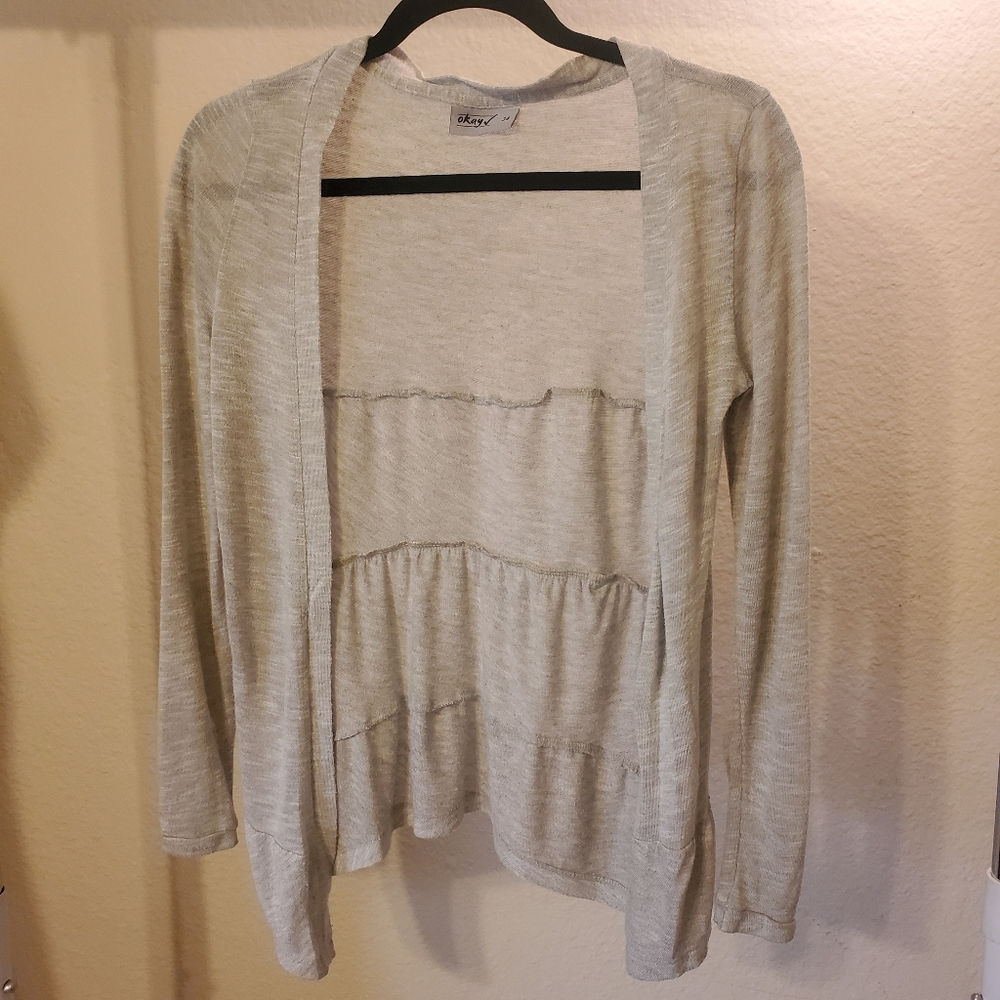 Grey Cardigan
